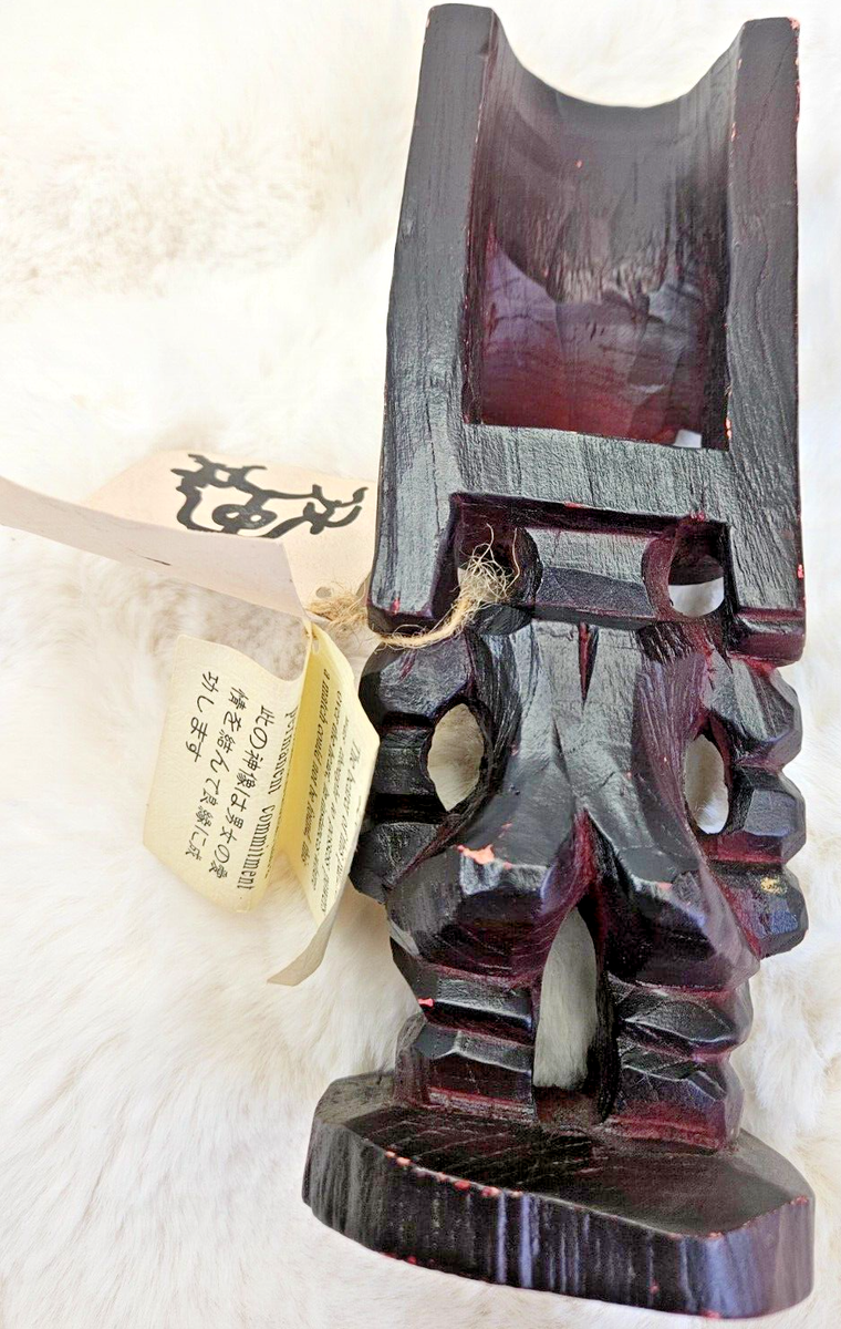楽天市場】ハワイ 木彫り ティキの通販 ハワイアン 木製 彫刻