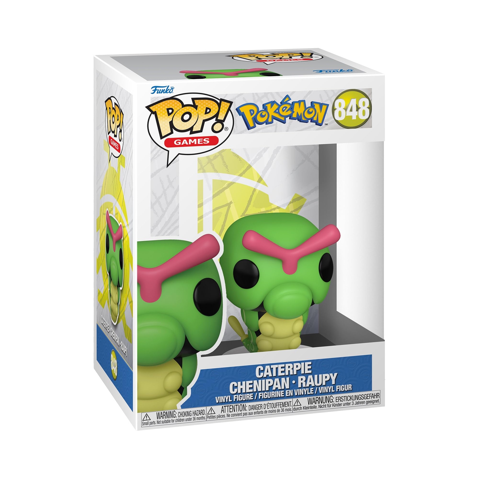Funko Pop Games: Pokemon - Caterpie - Raupy - Vinyl-sammelfigur -