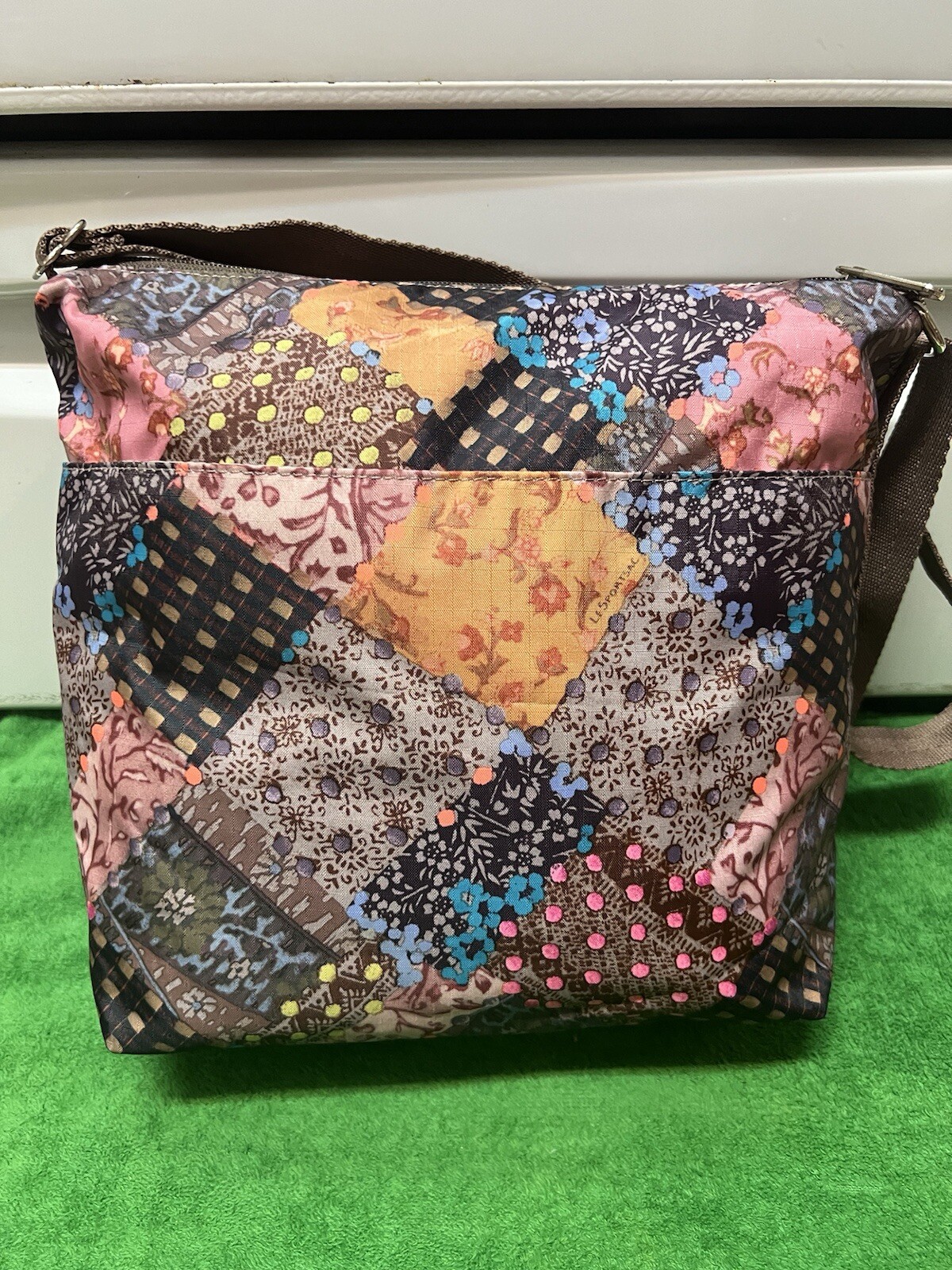 Lesportsac Crossbody Or Shoulder Patchwork Bag Si… - image 2