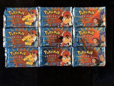 POKÉMON TOPPS TV ANIMATION SERIES 2 BOOSTERS SET OF 3 SPECIAL COLLECTOR EDITION