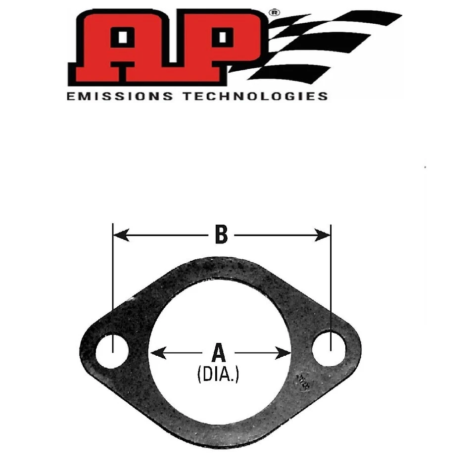 Junta/sello de brida de tubo de escape para Dodge Colt Vista 1987-1991 Foto 2 de 3