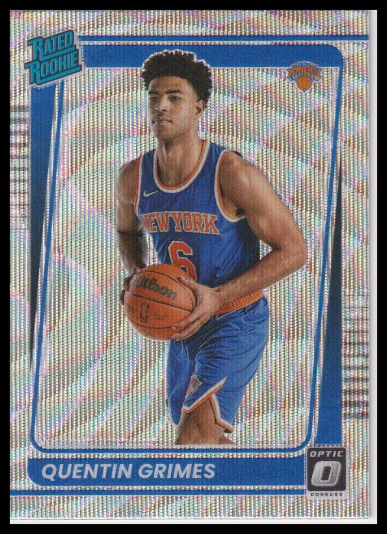 2021-22 Donruss Optic #166 Quentin Grimes Fanatics Box Set Rookie RC