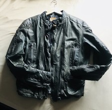 Diesel Lermo Lederjacke Herren Größe M Schwarz Selten Only The Brave Thavar