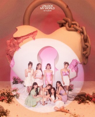 FROMIS_9 [UNLOCK MY WORLD] 1st Album IMAGINE CD+2 Book+2 Poster+3