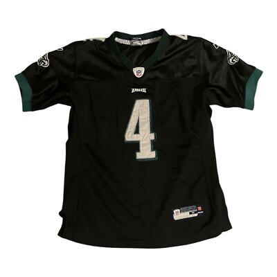 Vintage Philadelphia Eagles Kolb 4 S Reebok NFL Trikot Damen Schwarz Retro