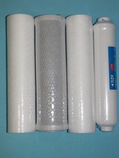 Filterset für Umkehrosmose, Osmosefilter, 4 ...