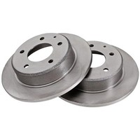 2 Bremsscheiben Voll Ø 260 Mm 10 Mm A.B.S. FüR U.A. Mazda 626