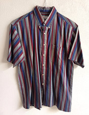 MENS SHIRT short sleeves, size Large, cotton, Pacheni 1989