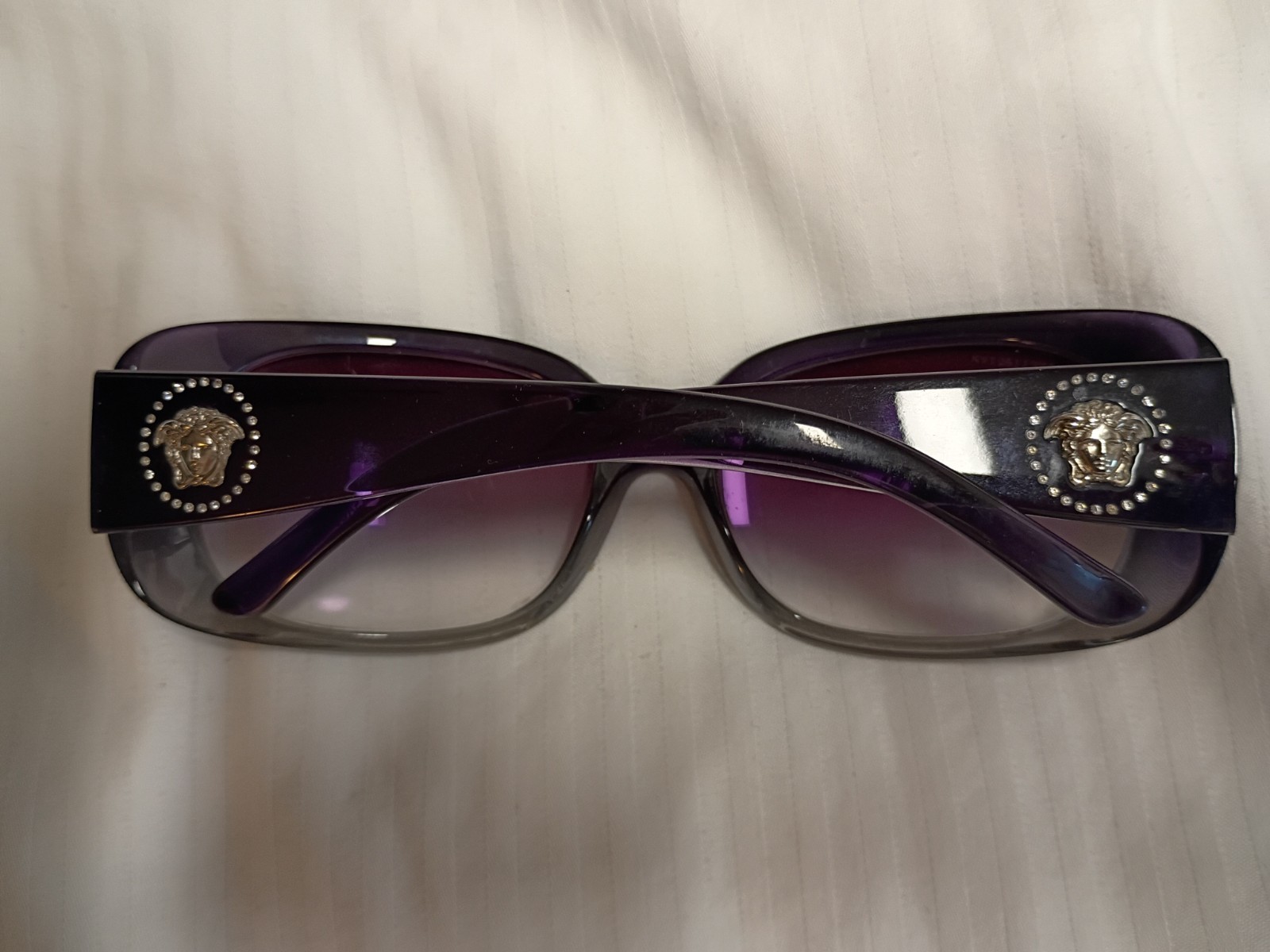 Gianni VERSACE Women's Purple Fade Sunglasses ITALY