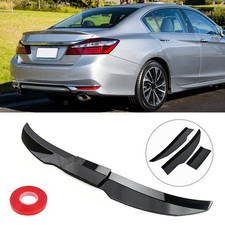 For Honda Accord Glossy Black Rear Trunk Lip Spoiler Wing Top Roof Wing For Honda Accord Glossy Black Rear Trunk Lip Spoiler Wing Top Roof Wing