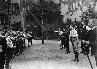 Community School Berlin Gymnastics Lesson The Great Moment Distrib- 1912 Photo