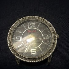 Truce Quartz Analog Wristwatch Silver Case Silver Dial Arabic Baton Indexes