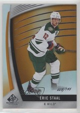 2017-18 SP Game Used Orange Rainbow 28/145 Eric Staal #44 d4e