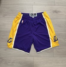 Lakers Team Issued Kobe Bryant Era Size 2XL+2 Rev30 Mesh Pro Cut Jersey Shorts