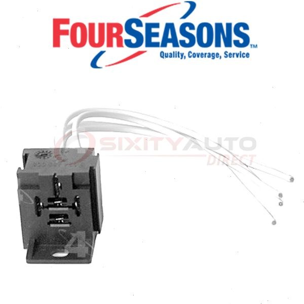 Four Seasons HVAC Blower Relay Harness Connector for 2000-2005 Lincoln LS - sy