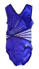 GK Elite Leotard Gymnastics Dance Purple Size Child Small CS