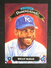 1991 DONRUSS Diamond Kings BRIAN McRAE #DK-16