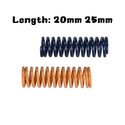 Hot Bed Level Springs für Creality Ender 2/3/5 CR-10S Pro V2 3D-Drucker 8*25MM