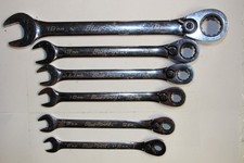 Blue-point Tools 12-p Metric 15 Offset Ratcheting Combination Wrench Set 6pcs