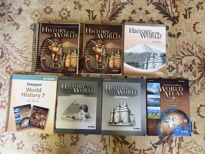 Abeka 7th grade History of the World, Teacher student curriculum Test quiz Keys 