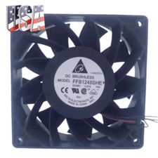 1PCS New FFB1248SHE Cooling Fan 12038 DC48V 0.75A 12CM 3Pin