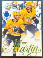 2025-26 Flair Hockey BRADY MARTIN Image B Variant /349 (Nashville Predators)