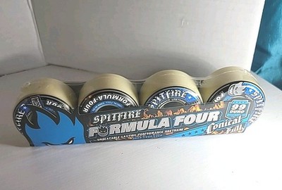 Spitfire Formula Four 99D Conical Full 53mm White/Blue Skateboard
