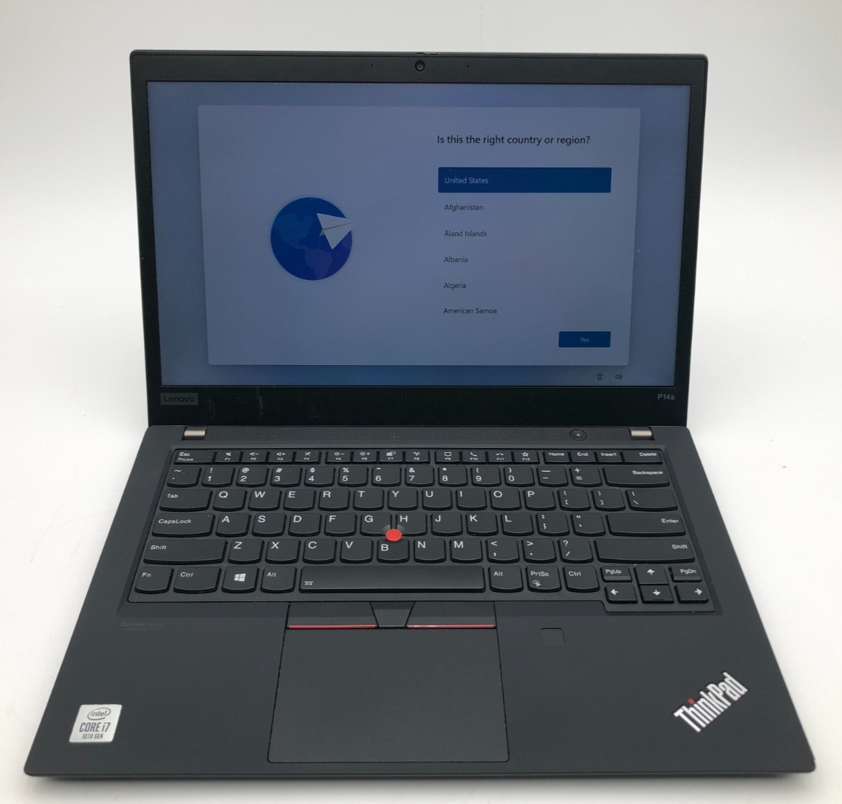 Lenovo ThinkPad P14s Gen 1, 14-Inch Laptop, with Intel Core i7 10th Gen., 1 TB SSD (Solid State Drive), Windows 11 Pro