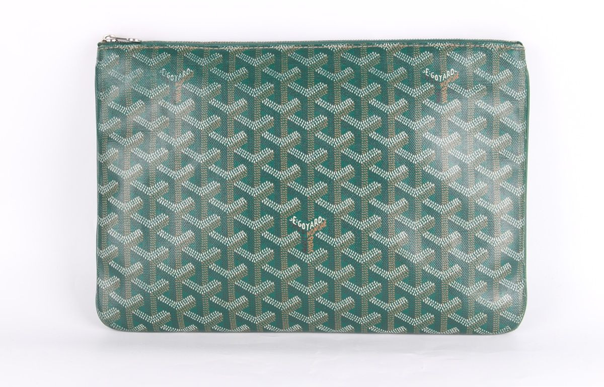 Goyard Clutch Green MM 28x19 61046426 | eBay Goyard Clutch Green MM 28x19 61046426 | eBay