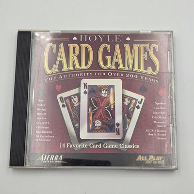 HOYLE Card Games Board PC CD-ROM Sierra Attractions 1999 NTSC-U/C E-Everyone