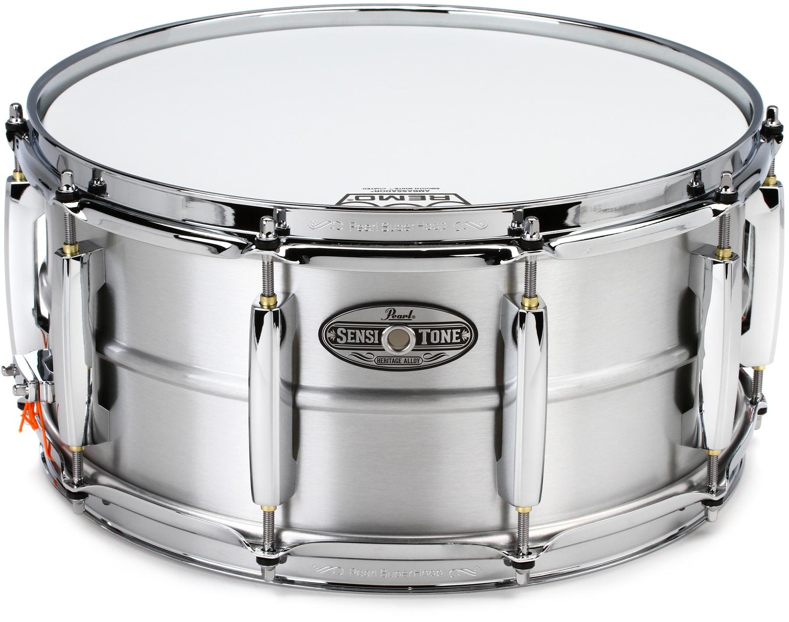 Малый барабан Pearl Sensitone Heritage из алюминиевого сплава - 6,5 x 14 дюймов