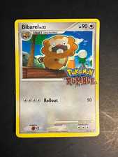2009 Pokémon TEAM RUMBLE Promo Bibarel 16 /16 Reverse Holo Foil Stamp Rare 003 on eBay