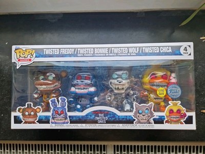 Five Nights At Freddy's Funko Pop Figur Pack 4, The Twisted Ones, Fnaf Mit Ovp