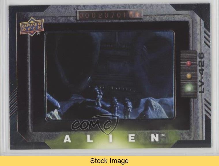 2017 Upper Deck Alien Movie Silver Foil Modern Into Second Position #17 READ jp6