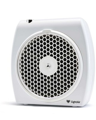 LightAir White Cellflow Mini Air Purifier, LAMINIWH3, Rooms up to 215sq ft
