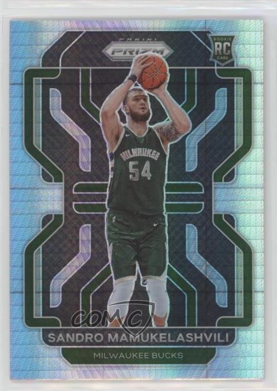 2021-22 Panini Prizm Hyper Prizm Sandro Mamukelashvili #293 Rookie RC lw9