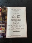 Precious Sons Playbill w/Ed Harris March 1986 — photo 2