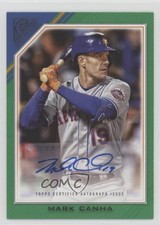 2022 Topps Gallery Veterans Auto Green 57/99 Mark Canha #VA-MC Auto 1dm7