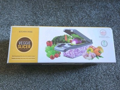 Kitchen Ideas 16 Teile Gemüseschneider. Scheiben Würfel und Roste Lebensmittel ungeöffnet neu