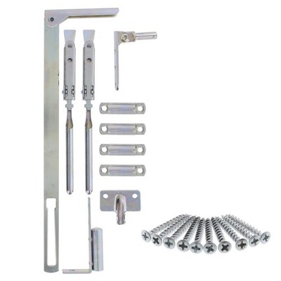 GSG Dreh-Kipp Beschlag DK 15 mit Aufschraubbändern und Schrauben DIN L / R 36 kg