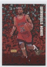 1995 Signature Rookies Fame & Fortune Red Hot Rookies Damon Stoudamire #R4 1p4