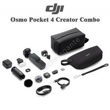 DJI Osmo Pocket 4 Creator Combo 4K Gimbal Camera Vlog Wide-Angle Lens Mic New