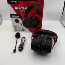 HyperX Cloud Alpha Wireless - Gaming Headset for PC (NO DONGLE)