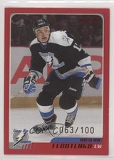 2003-04 O-Pee-Chee Red 63/100 Ruslan Fedotenko #82 0q3