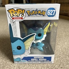 Nuevo - Funko POP! Juegos: Pokemon - Vaporeon #627 Figura Vinilo
