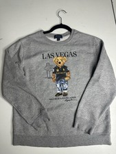 Polo Ralph Lauren Polo Bear Las Vegas Fleece Sweatshirt Size 14-16