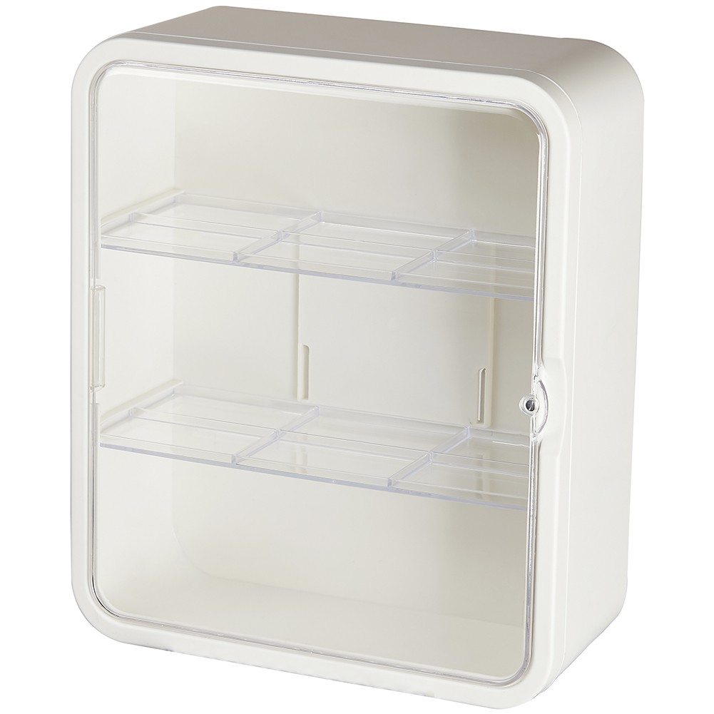 OnDisplay Clear Figurine Display Box - Table or Wall Mount Action Figure Cabinet