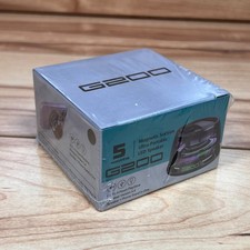 Portable Magnetic Bluetooth G200 Speaker Wireless Mini RGB Phone Holder BLACK