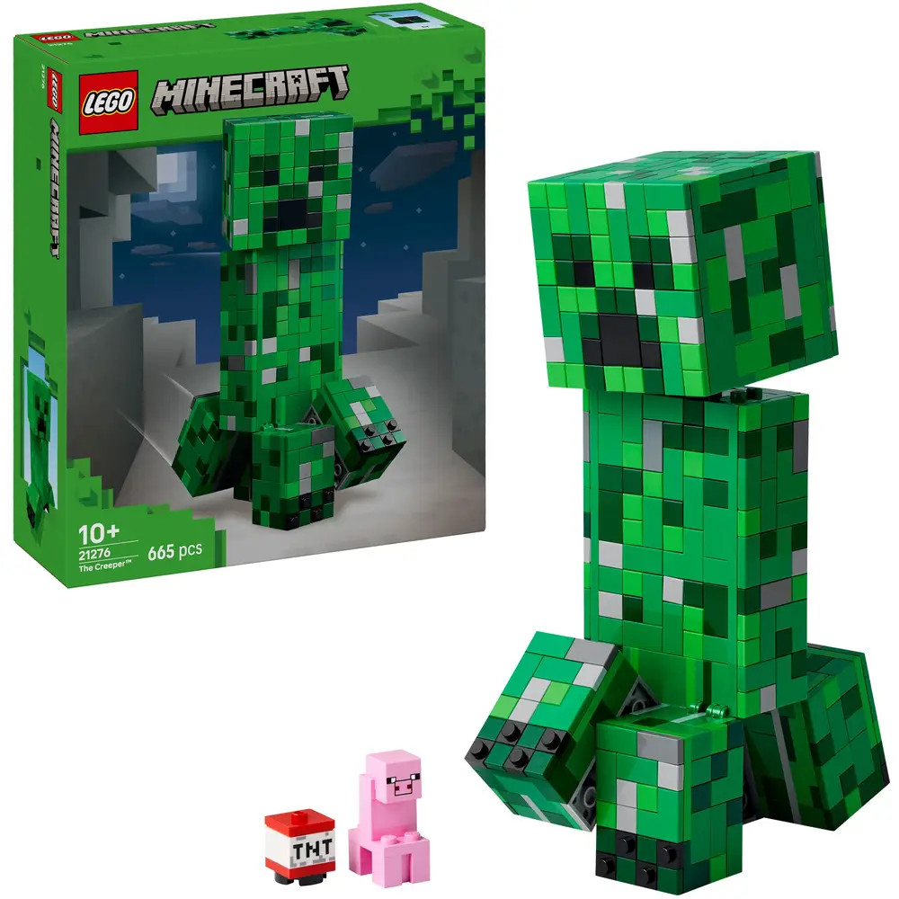 Lego Unisex Kinder Minecraft Creeper-Figur Bauset 21276 - Bild 3