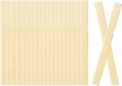 50pk Wooden Paint Stir Sticks 12 Inch, Ideal for Mixing & Crafts